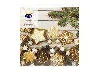 Ubrousek 33x33 3V Pepparkaka 20ks