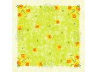 Ubrus 84x84 DSilk Spring Flowers omyvat
