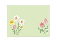 Prostírky 30x40 Dcel Spring Melody 100ks