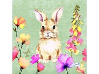 Ubrousek 33x33 3vr Floral Friends 20ks