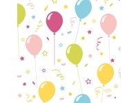 Ubrousek 33x33 3Vr Balloon Fun 20ks