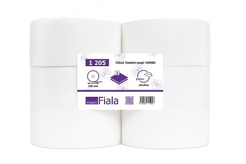 TP Jumbo 2vr. 230mm celulóza FIALA