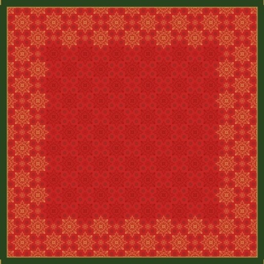 Ubrus 84x84 DSilk Xmas Deco Red omyvat Ubrus 84x84 DSilk Xmas Deco Red omyvat - Duni Ubrusy, šerpy, prostírky Omyvatelný ubrus