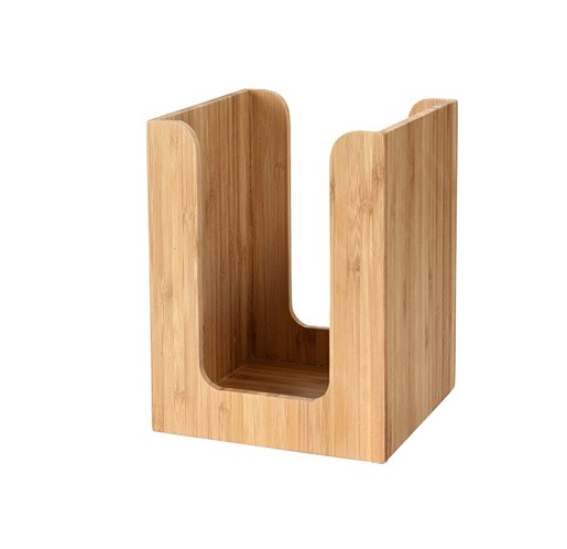 Zásobník na ubrousky 13x13cm bambus Zásobník na ubrousky 13x13cm bambus - Duni Rautové nádobí