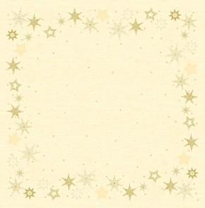 Ubrus 84x84 DSilk Star Stories cream Ubrus 84x84 DSilk Star Stories cream - Duni Ubrusy, šerpy, prostírky Omyvatelný ubrus