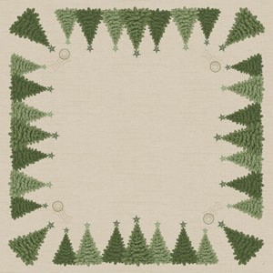 Ubrus 84x84 Fir Forest neomyvatelný Ubrus 84x84 Fir Forest neomyvatelný - Duni Ubrusy, šerpy, prostírky Neomyvatelný ubrus