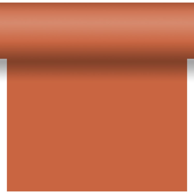 Téte-a téte 0,4x24m zářivě oranžová - Duni Ubrusy, šerpy, prostírky Šerpy