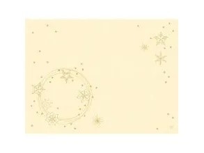 Prostírka 30x40cm Dcel Star Shine Cream 100ks