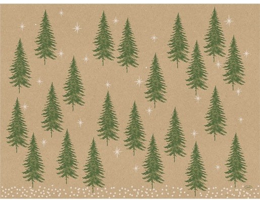Prostírka 30x40cm Humble Trees 250ks - Duni Ubrusy, šerpy, prostírky Prostírky & podložky dortové