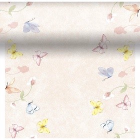 Téte-a-téte 0,4x4,8m Sweet Peach - Duni Ubrusy, šerpy, prostírky Šerpy