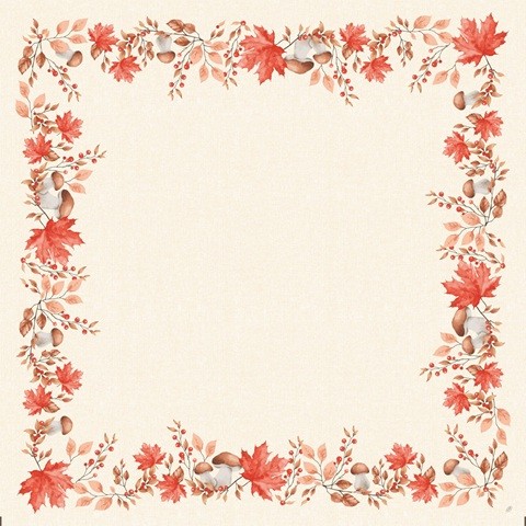Ubrus 84x84 Dsilk Woodland omyvatelný 