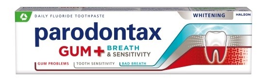 ZP PARODONTAX GUM+ BREATH & SENS.WHITE 75 ML