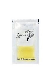 Sakura vlasový & tělový šampon 7ml sáče
