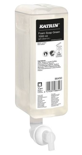 Katrin pěnové mýdlo Green 1l - Katrin Náplně